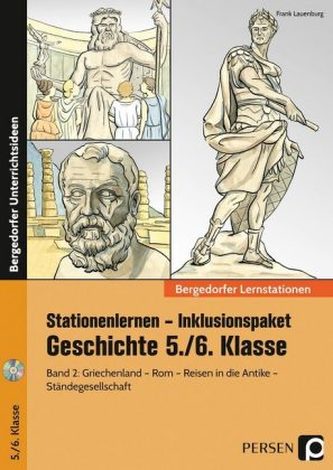 Stationenlernen Geschichte 5/6 Band 2 - inklusiv, m. CD-ROM