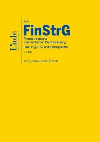 Das Finanzstrafgesetz Bd.I