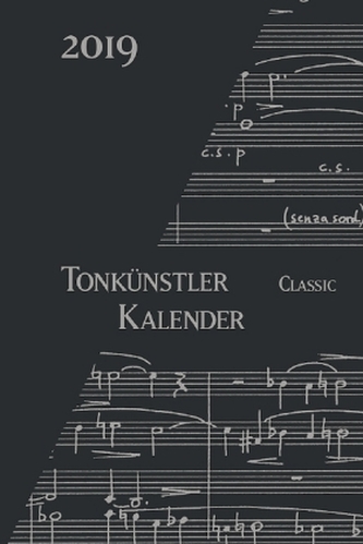 Tonkünstler-Kalender Classic 2019
