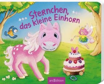 Sternchen, das kleine Einhorn, m. Fingerpuppe