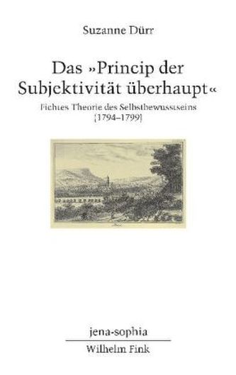 Das Princip der Subjektivität überhaupt