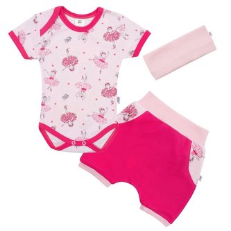 3-dílná letní bavlněná souprava New Baby Perfect Summer baletka - velikost 92 (18-24m)