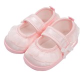 Kojenecké capáčky New Baby saténové růžové 3-6 m - velikost 3-6 m