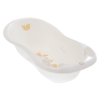 Anatomická vanička s výpustí 102 cm LUX Medvídek bílá