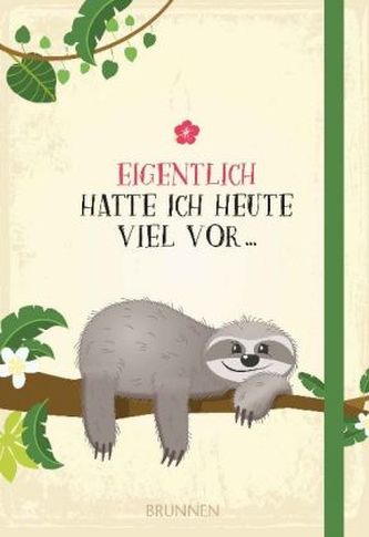 Eigentlich hatte ich heute viel vor . . .