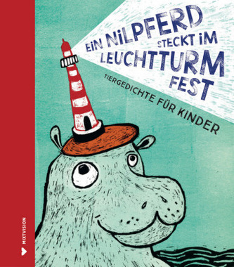 Ein Nilpferd steckt im Leuchtturm fest Ein Nilpferd steckt im Leuchtturm fest