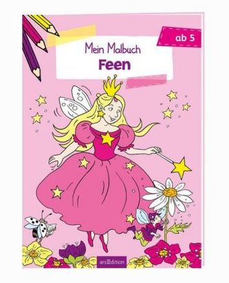 Malbuch ab 5 - Feen Malbuch ab 5 - Feen