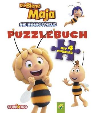 Die Biene Maja - Die Honigspiele Puzzlebuch Die Biene Maja - Die Honigspiele Puzzlebuch