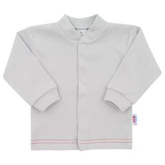 Kojenecký kabátek New Baby Mouse šedý - velikost 74 (6-9m)