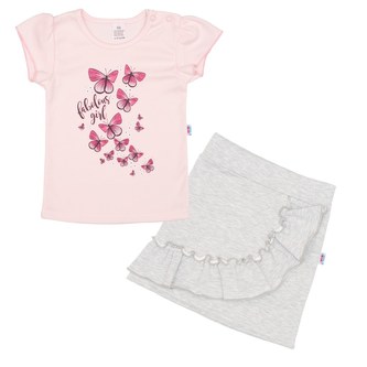 Kojenecké tričko se sukýnkou New Baby Butterflies - velikost 86 (12-18m)