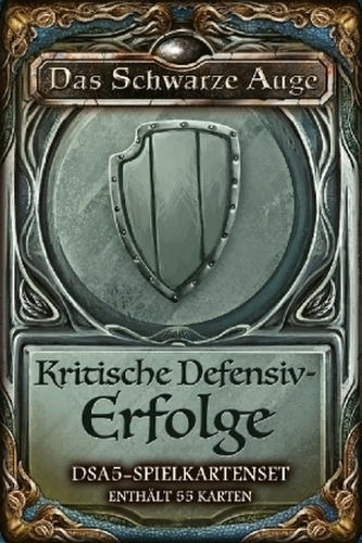 DSA5 Spielkartenset Kritische Defensiv Erfolge