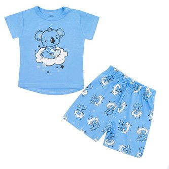 Dětské letní pyžamko New Baby Dream modré - velikost 74 (6-9m)