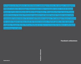 Facebook entkommen Facebook entkommen