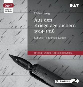 Aus den Kriegstagebüchern 1914-1918, 1 MP3-CD