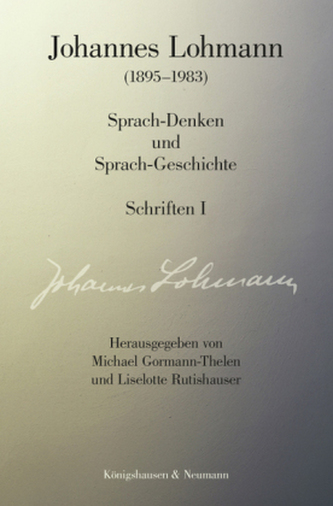 Johannes Lohmann (1895-1983)