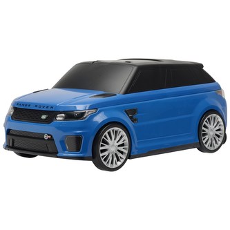 Dětské odrážedlo a kufřík 2v1 BAYO Range Rover SVR blue Dětské odrážedlo a kufřík 2v1 BAYO Range Rover SVR blue