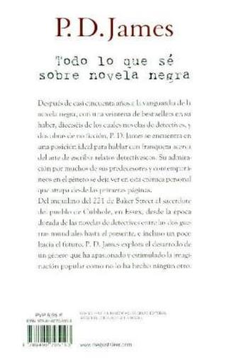 Todo lo que se sobre novela negra