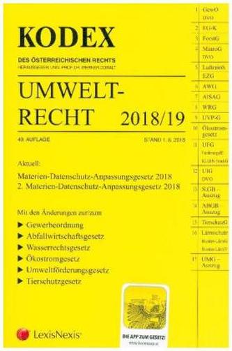 KODEX Umweltrecht 2018/19
