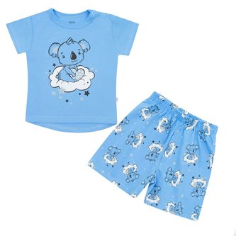 Dětské letní pyžamko New Baby Dream modré - velikost 62 (3-6m)