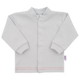 Kojenecký kabátek New Baby Mouse šedý - velikost 62 (3-6m)