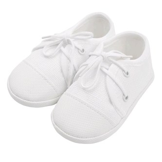 Kojenecké capáčky tenisky New Baby bílé 3-6 m - velikost 3-6 m