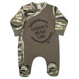 Kojenecký overal New Baby Army girl - velikost 92 (18-24m)