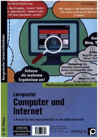 Lernposter Computer und Internet