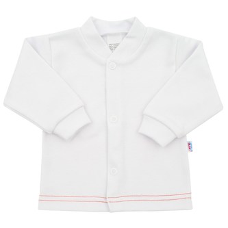 Kojenecký kabátek New Baby Mouse bílý - velikost 80 (9-12m)