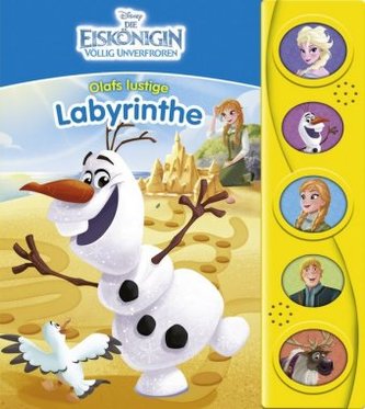 Disney Die Eiskönigin - Olafs lustige Labyrinthe, m. Soundeffekten