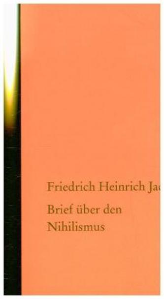 Brief über den Nihilismus