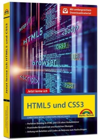 HTML5 und CSS3 - Start ohne Vorwissen - mit umfangeichen Download Material HTML5 und CSS3 - Start ohne Vorwissen - mit umfangeichen Download Material