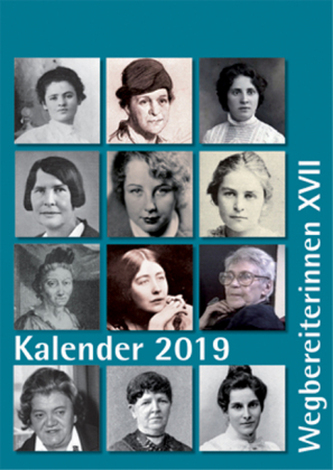 Kombi aus Kalender 2019 Wegbereiterinnen XVII (ISBN 9783945959299) und Postkartenset Wegbereiterinnen XVII (ISBN 97839459593
