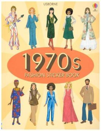 1970s Fashion Sticker Book