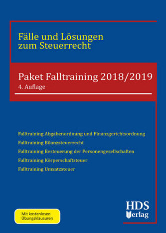 Paket Falltraining 2018/2019, 5 Bde.
