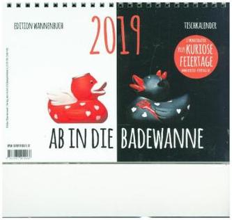 Ab in die Badewanne! Tischkalender 2019