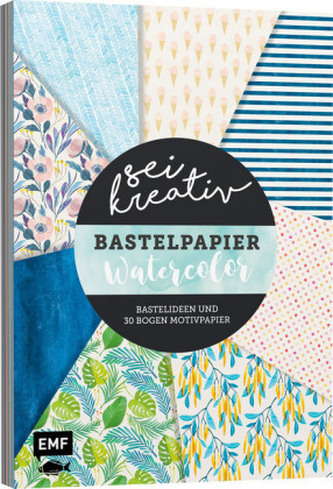 Sei kreativ! - Bastelpapier Watercolor Sei kreativ! - Bastelpapier Watercolor