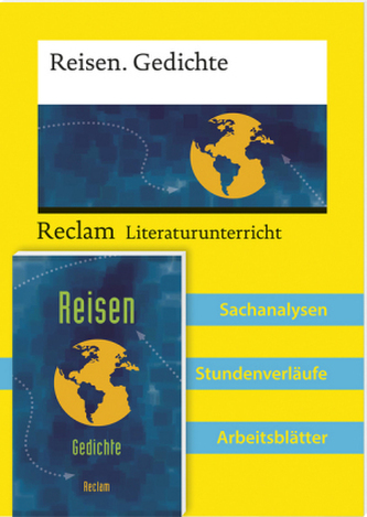 Reisegedichte-Textband und Lehrerband zum Abiturthema Reisen / Unterwegs sein, 2 Bde.