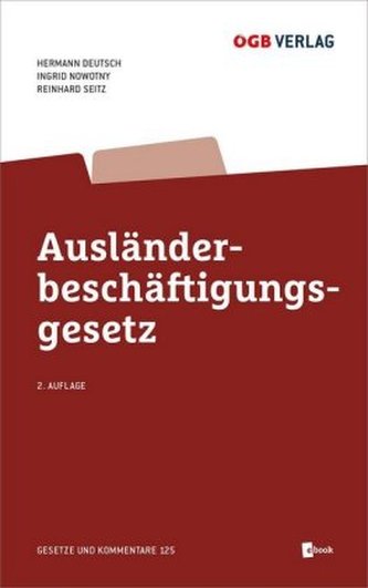 Ausländerbeschäftigungsgesetz, m. 1 E-Book