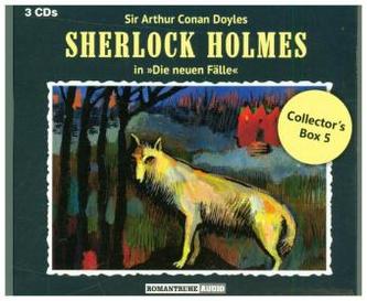 Sherlock Holmes - Neue Fälle: Collector's Box. Box.5, 3 Audio-CD