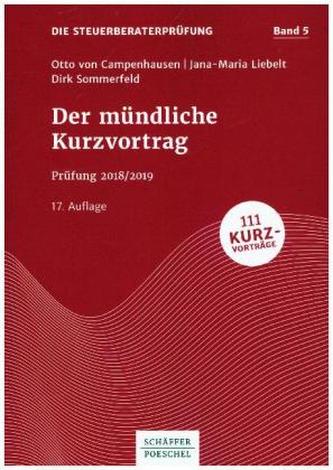 Der mündliche Kurzvortrag