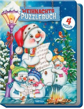Weihnachtspuzzlebuch Schneemann Spielbuch mit Geschichten Weihnachtspuzzlebuch Schneemann Spielbuch mit Geschichten