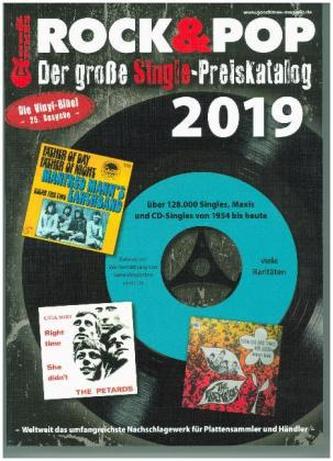 Der große Rock & Pop Single Preiskatalog 2019