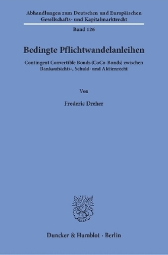 Bedingte Pflichtwandelanleihen.