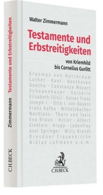 Testamente und Erbstreitigkeiten