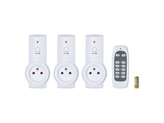 Zásuvky bezdrátové Geti 3+1