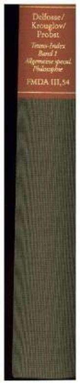 Kant-Index. Section 3 - Index zum Corpus der vorkritischen Schriften. Bd.43