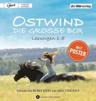 Ostwind. Die große Box, 5 MP3-CDs