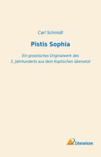 Pistis Sophia Pistis Sophia