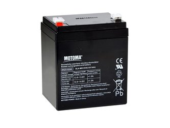 Baterie olověná 12V   5Ah MOTOMA