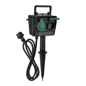 Prodlužovací přívod 4 zásuvky 1,5m SOLIGHT PG02